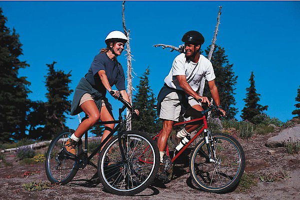 Mountainbiken im großen Bike-Netz in St. Englmar